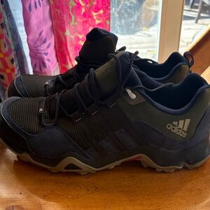 Adidas Men's Black, Blue and Olive Athletic Shoes